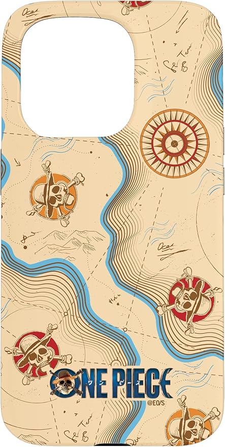 One Piece Map Officially Licensed Case for iPhone 15 Pro