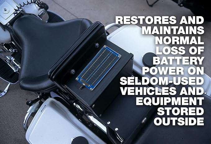 PulseTech SolarPulse Solar Battery Charger Maintainer, 3 Watt