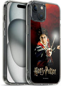 Head Case Designs Officially Licensed Harry Potter Harry Portrait Prisoner of Azkaban II Gel Case [Military Grade Protection] Compatible with Apple iPhone 15 Plus and Compatible with MagSafe