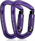 Oupeng sky Auto Locking Carabiner Clips - 28KN (6172lbs) Heavy Duty Caribeaners, Large Carabiner Clip for Keychains，Hammock，Camping, Gym, Hiking, Outdoor ，Dog Leash