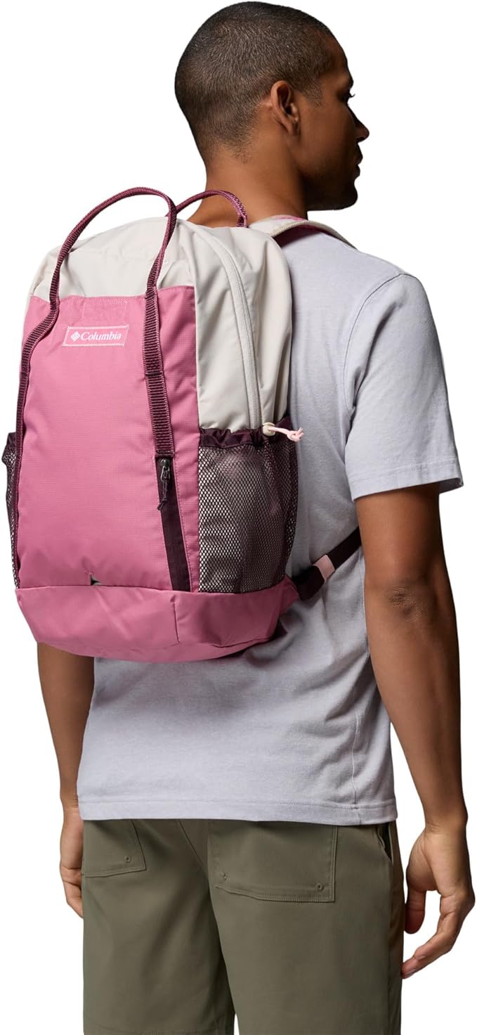 Columbia Unisex Echo Mountain 25L Backpack, Rosette/Dark Stone/Moonvista/Sand Dune, One Size