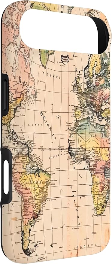 World Map,Old Map of The World Case for iPhone Air