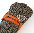 TITAN Survival Patented Paracord 550 - 25ft, 100ft, 500ft & Color Options - 620LB Strength Survival Paracord Military Spec with 3 Strands - Heavy Duty Hank Cord for Camping & Outdoors with Firestarter