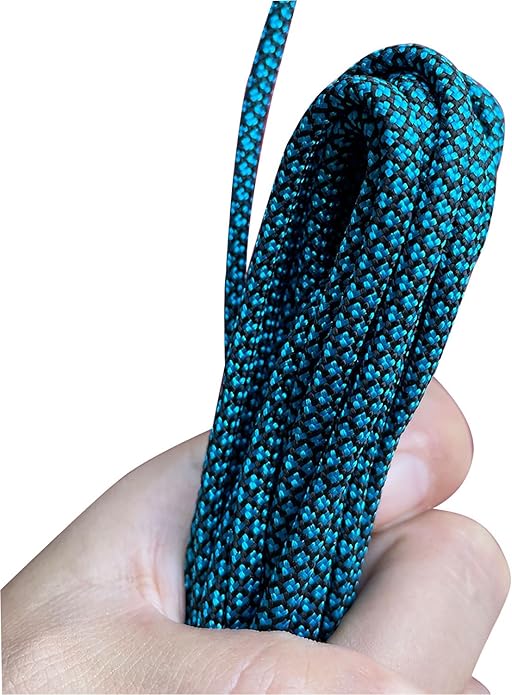 Parachute Cord Bracelets Trilobite Weaved Paracord Bracelet with Side Release Buckle 8.7 inch Black Bracelet for Men Women 1 Set
