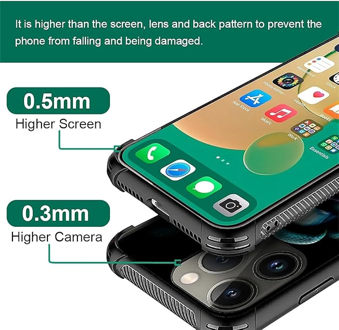 for iPhone 14 Pro Case, Skeleton Winding Snake Pattern Graphic Design Girl Boy Soft Silicone Hard Acrylic Shock Protection for iPhone 14 Pro