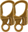 Ahiller Carabiner Clip, Double Anti-Misopening Locking Design, 3" Zinc Alloy Heavy Keychain for Outdoor Camping Hiking, Key Ring Clip