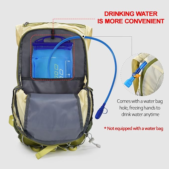 Seektop Ultra Lightweight & Packable Hiking Backpack 20L,Water-Resistant Foldable Daypack for Men Women, Compact for Hiking,Travel,Outdoor