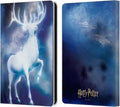 Head Case Designs Officially Licensed Harry Potter Stag Patronus Prisoner of Azkaban II Leather Wallet Case Compatible with Amazon Kindle Paperwhite 6