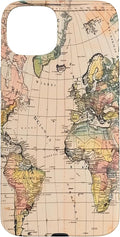 World Map ,Old Map of the World Case for iPhone 15 Plus