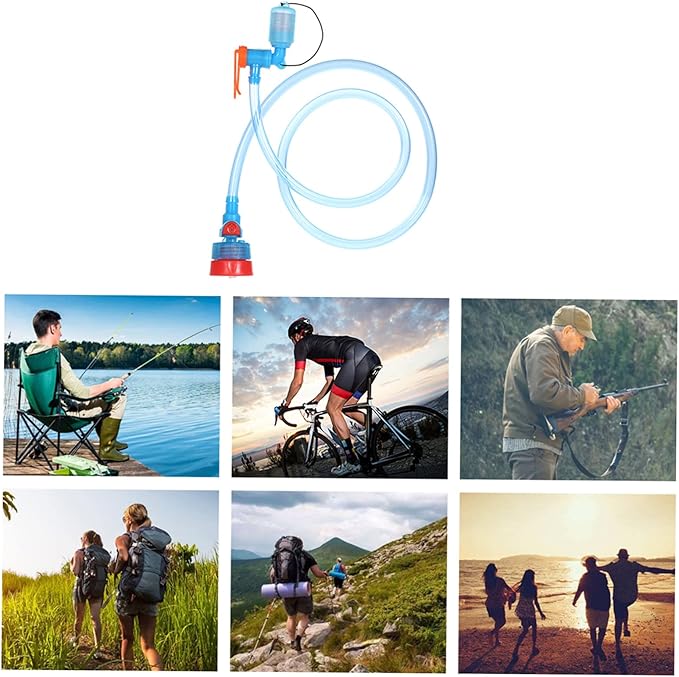 Hydration Drinking Tube - Hydration System Kit Hose Hydration Bladder Reservoir Pack Backpack System Hose Kit Water Bottle Tube Adjuster