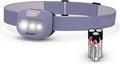 Energizer HDL30 Purple Multi-Colored LED Headlamp, 400 Lumen, IPX4 Water Resistant, Adjustable Headlamp with Red and Green LED Mode, Great Hands-Free Light, Batteries Include