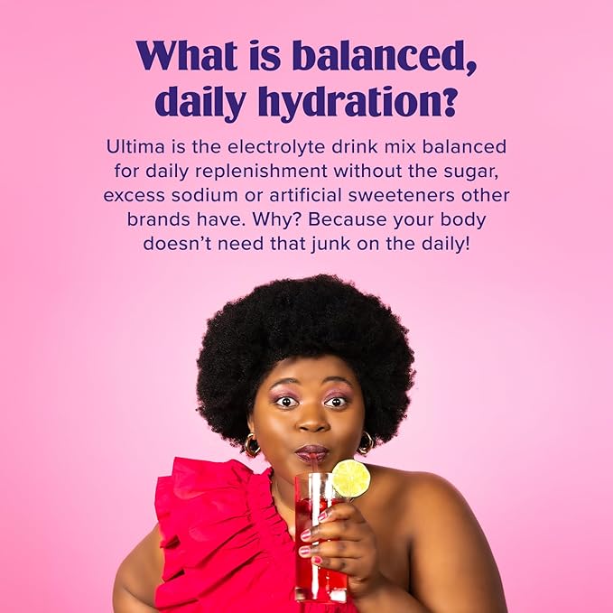 Ultima Replenisher Daily Electrolyte Powder – Tropical Variety Pack, 20 Stickpacks – Zero Sugar Hydration Packets with 6 Electrolytes and Minerals – Sugar Free, Plant Based & Keto Friendly Drink Mix