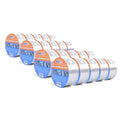 ADHES Butyl Tape Waterproof Tape Aluminum Foil Tape Sealan Tape,2in x 16ft for RV Repair, Window, Boat and Pipe Sealing, Glass & EDPM Rubber Roof Patching, 20Rolls(Model:RA100-1,Glue Color:White)