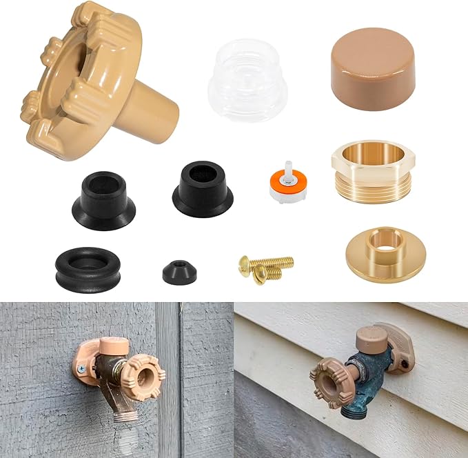 RK-17MH Outside Faucet Repair Kit Metal Handle Compatible with Woodford Model 17