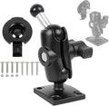 Aluminum Heavy-Duty GPS Mount with AMPS Square Plate Base for Garmin, Replacement for Suction Cup Windshield Mount, Compatible with Nuvi 2577LT 42LM 44 52LM 54 55LMT 56 2457 249