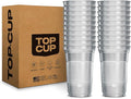 Top Cup – 20 Ounce, 20 Count, Reusable Aluminum Party Cups | Stealth Design | Cold-Holding, Recyclable, Made in USA