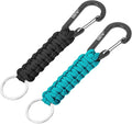 EOTW Paracord Keychain for Men Women Paracord Carabiner Backpack Keychain with Aluminum Clip for Camping Hiking Outdoor Gear