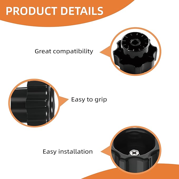 630-7965 Wall Hydrant Handle Kit Outdoor Faucet Handle Replacement Frost Proof Wheel Shaped Outdoor Faucet Repair kit Accessories