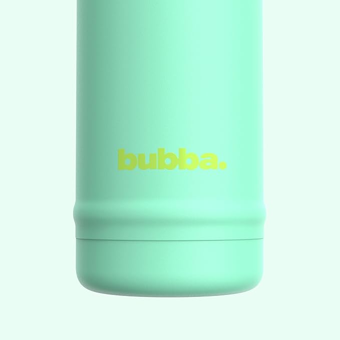 bubba 24 oz Dualsip Insulated Stainless Steel Water Bottle with Straw - Reusable, Leakproof, Lightweight, Dishwasher Safe, Lead-Free and BPA-Free, Tropical Eclipse
