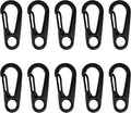 SWATOM Small Mini Carabiner Clip Tiny Spring Snap Hook Keychains Micro Carabiners for Paracord EDC Alloy Key Rings Outdoor Hiking Fishing Camping Backpack Accessories