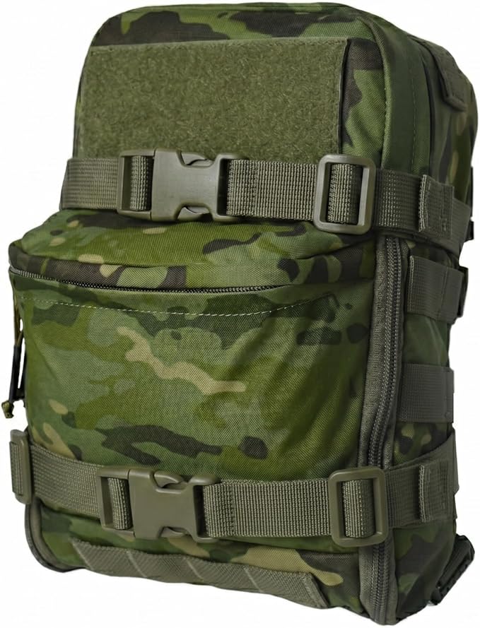 Tactical Hydration Backpack for 2L Hydration Bladder, Lightweight Hydration Backpack MOLLE Water Carrier for 2L Hydration Bladder Reservoir Pack for Hiking Biking Running Climbing