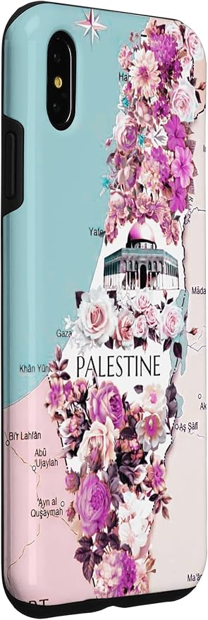 Palestine Map Palestine Map Case for iPhone XS Max