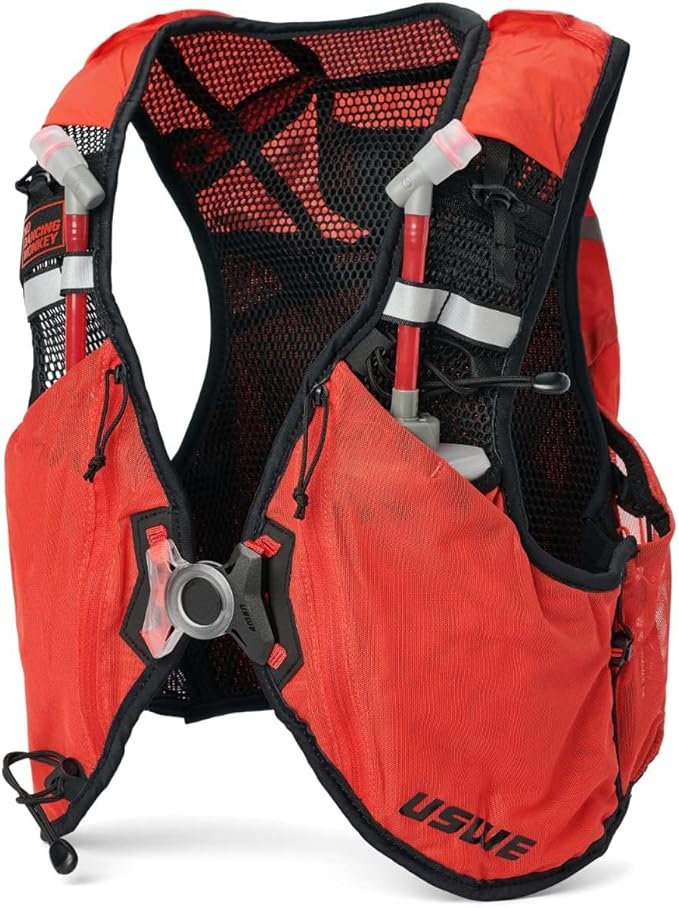USWE Pace - Running Vest Hydration Pack with 2 x 500ml UltraFlask, Backpack for Men and Women