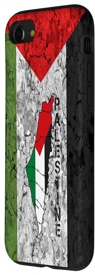 Kufiya PALESTINE Keffiyeh flag, Palestinian Map pattern Case for iPhone SE (2020) / 7 / 8