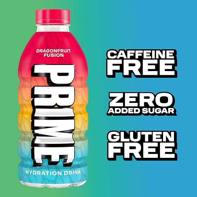 PRIME Hydration VARIETY Sports Drinks, Electrolyte Enhanced to Replenish Fluids, 177mg BCAAs, B Vitamins, Antioxidants, Low Sugar, 12 Fl Oz (Pack of 15)