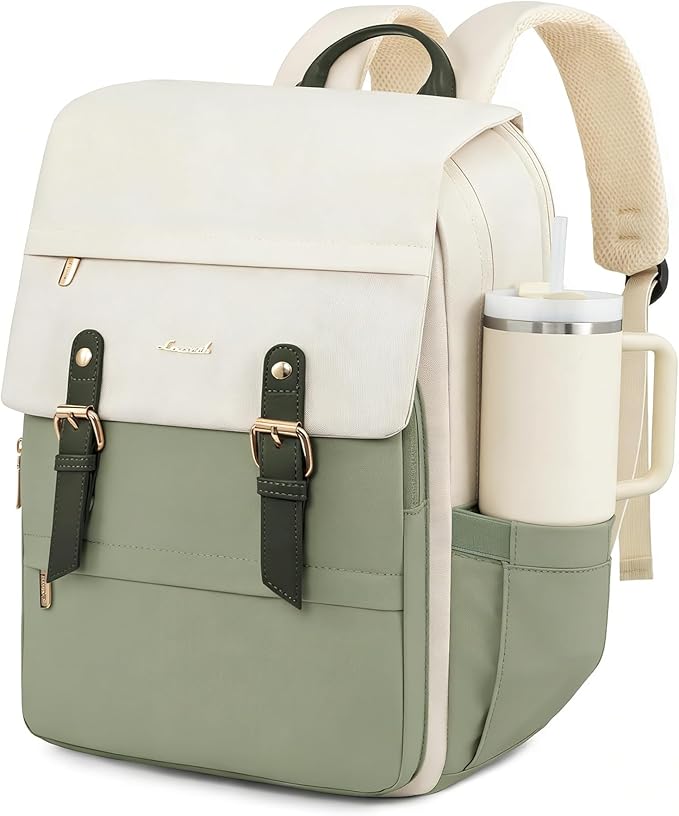 LOVEVOOK Travel Laptop Backpack Purse for Women Fashion Vintage Computer Backpack 15.6 Inch Large Teacher Nurse Backpack Casual Daypack for Business Work College