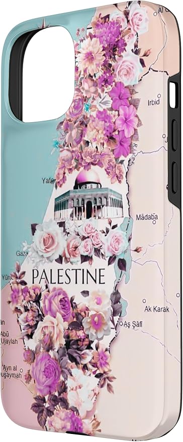 Palestine Map Palestine Map Case for iPhone 15