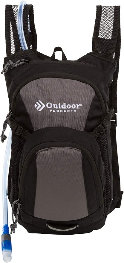 Outdoor Products Tadpole Hydration Pack (Black) (Violet Tulip)
