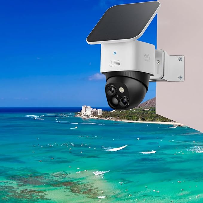 WiTi Metal Corner Mount for eufy soloCam s340, to Achieve a Wider View Range 270° on Both Sides of Exterior Wall Corner, Bracket for PTZ Camera Spray Coated Antirust for Outdoor and Indoor