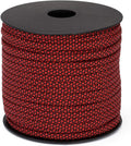 7 Strand Core 550lb Paracord Parachute Cord Lanyard Mil Spec Type III - 4mm 165 Feet Spool of Paracord String Braided Accessories