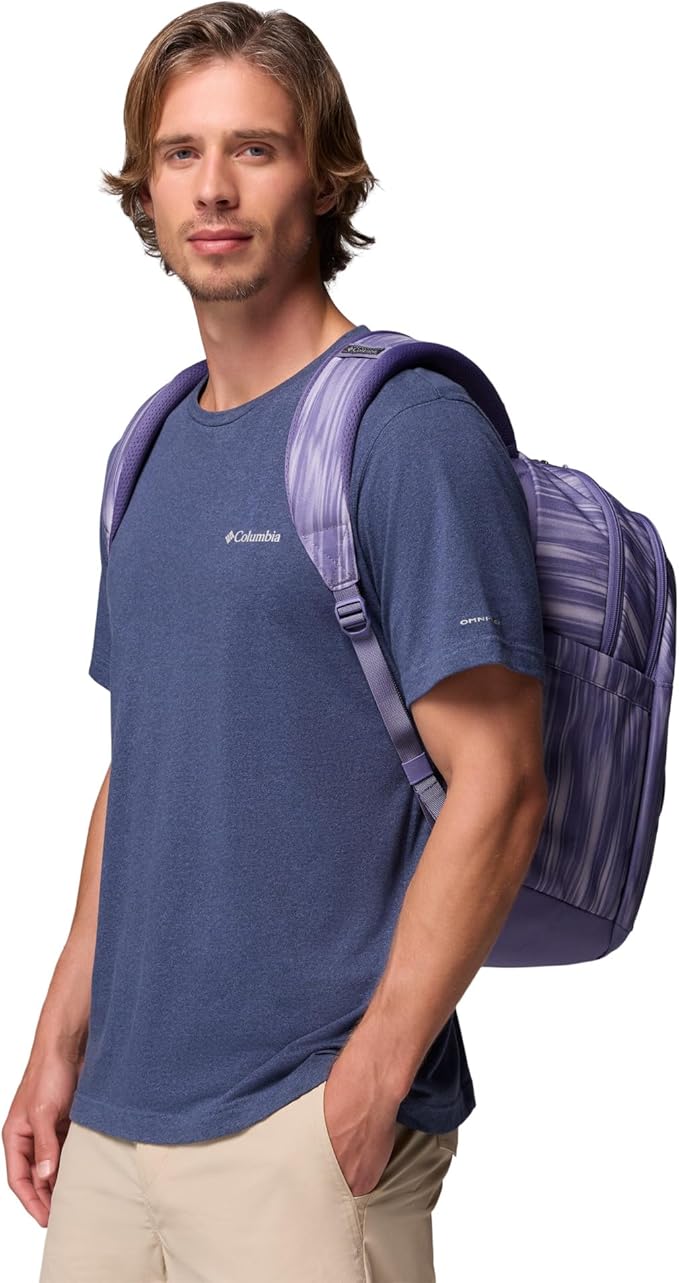 Columbia Unisex Buxton 26L Backpack, Stormwatch Shimmer, One Size