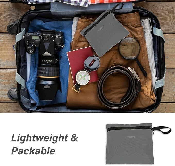 MOSISO Lightweight Hiking Daypack Small Packable Travel Hiking Backpack, Foldable Shoulder Bag with Front Vertical Pocket