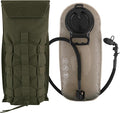 PETAC GEAR 1.5L / 3L Tactical Hydration Pack，Molle Carrier Pouch for 50 oz /100 oz Hydration Bladder Daypack Water Backpack.