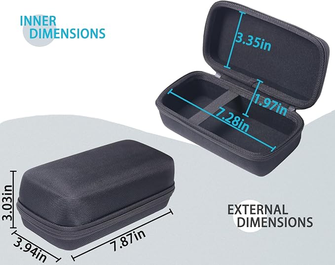 Hard Protective Travel Case Compatible with Gosky 12x55 High Definition Monocular/Wingspan Optics Explorer High Powered 12X50 Monocular