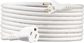 Amazon Basics 3-Prong Extension Cord for Indoor Use, Outlet Extender, Indoor Power Extension Cord, 13 Amps, 125V, 15 Foot, White