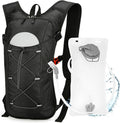 Hydration Backpack with 2L Water Bladder – Lightweight & Durable for Running, Hiking, Biking – Adjustable Fit for Men, Women, Youth
