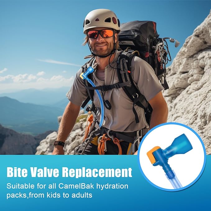 Big Bite Valve Replacement Mouthpiece Water Hydration Bladder Valve 4 Pack