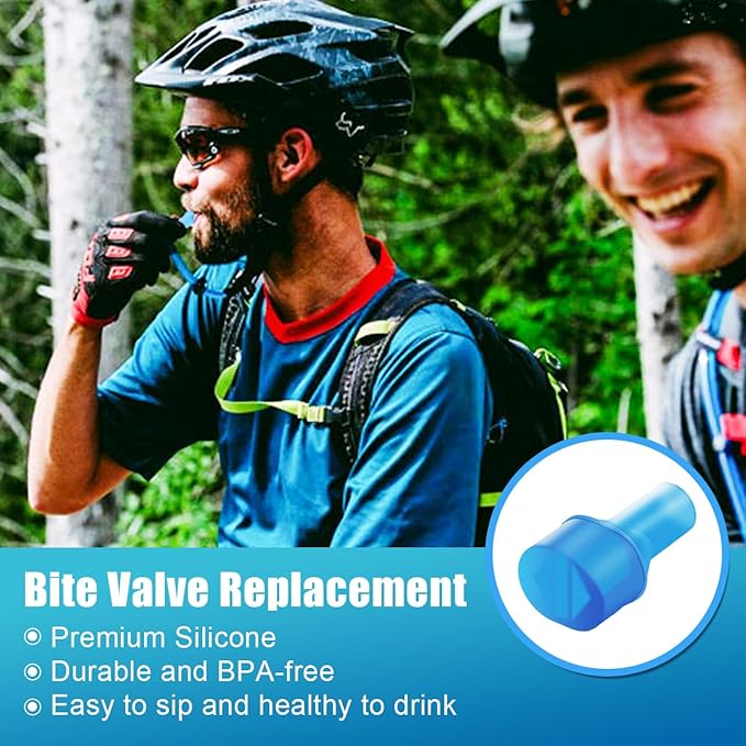 Big Bite Valve Replacement Mouthpiece Water Hydration Bladder Valve 4 Pack
