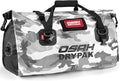 OSAH DRYPAK Waterproof Duffel Bag - Motorcycle Dry Bag Tail Bag with Large Storage Space, Waterproof Luggage Duffle Bags with Outer Mesh Zipper Pocket for Camping, Kayaking, Fishing & Traveling
