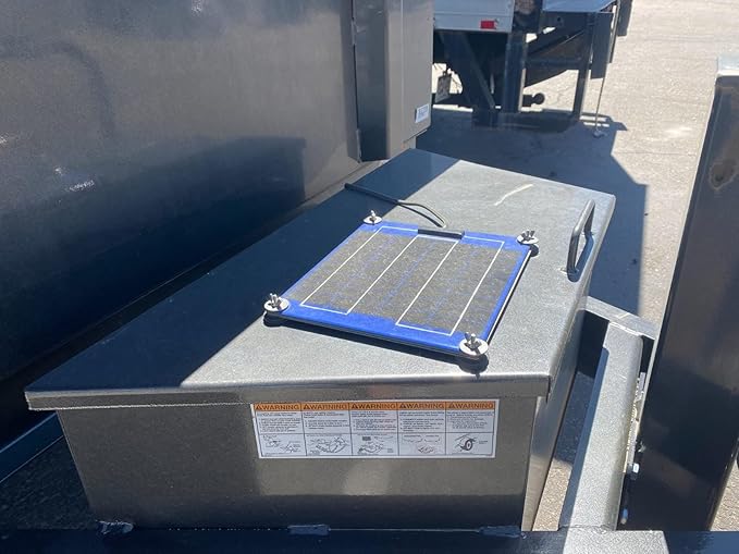 PulseTech SolarPulse SP-12 Solar Battery Charger Maintainer, 12 Watt, Blue