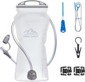 Zelvot 2L-3L Hydration Bladder Kit, 6 in 1 Water Bladder for Hiking Backpack, BPA Free Leakproof Water Storage Bladder with Cleaning Kit, Water Pouch Hydration Pack