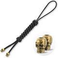 M-Tac Skull Knife Lanyard with Bead – Paracord Lanyard for Knives & EDC – Tactical Knife Fob Pull Cord – Durable Paracord
