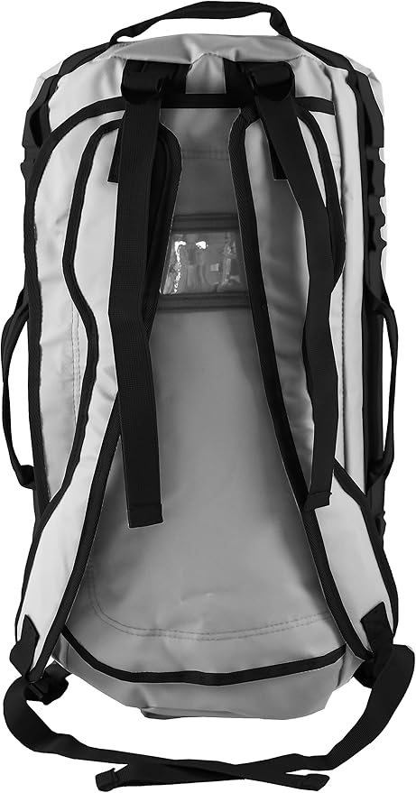 Element Equipment Trailhead Duffel Bag Shoulder Straps Waterproof Light Grey/Blue Medium