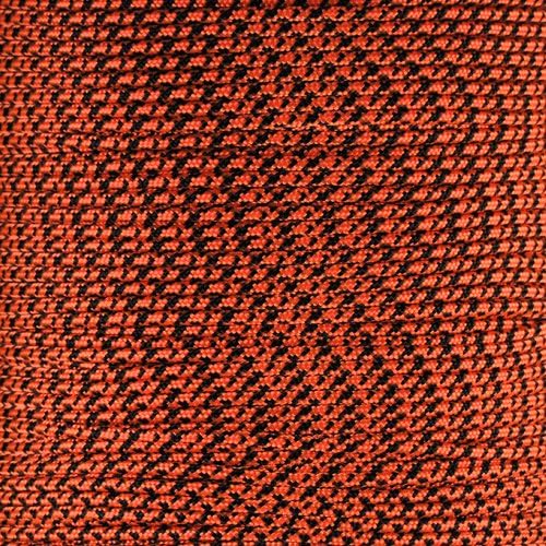 Paracord Planet 275lb Paracord – 3/32 Inch (2.38 mm) Nylon Crafting Cord with 5 Strand Inner Core – Neon Orange Camo (250 ft)