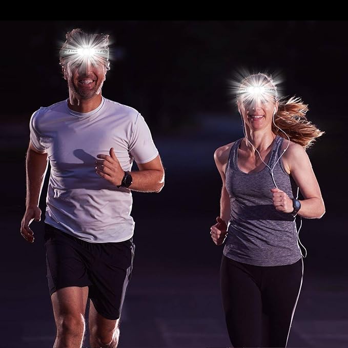 Headlamp 2 Pack,1500 Lumen Bright LED Head Lamp with 7 Modes, Head Lights for Forehead with Red Light, IPX5 Waterproof Head Light for Adults and Kids Camping Running, 6AAA Batteries Included