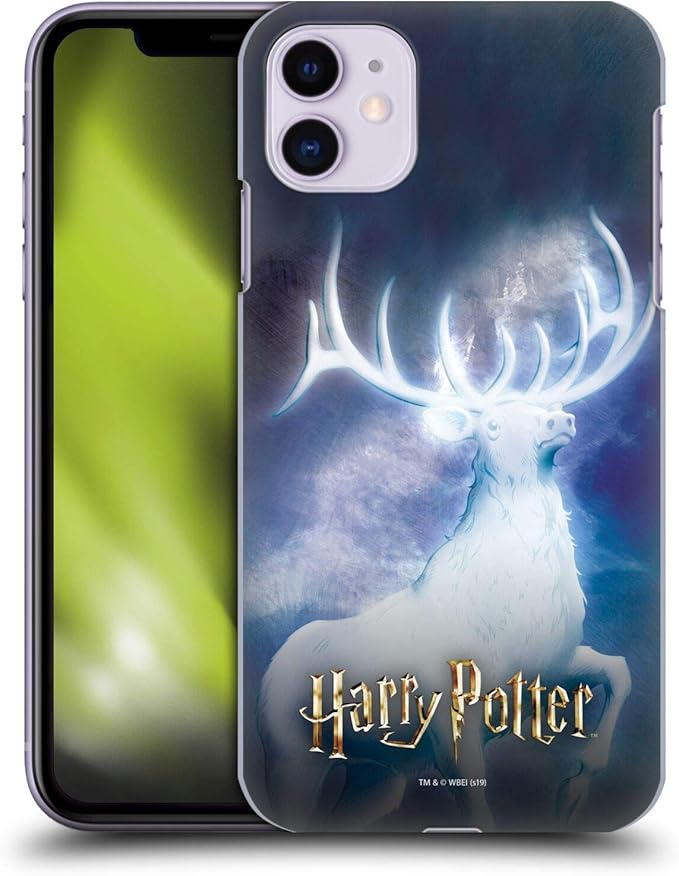Head Case Designs Officially Licensed Harry Potter Stag Patronus Prisoner of Azkaban II Hard Back Case Compatible with Apple iPhone 11